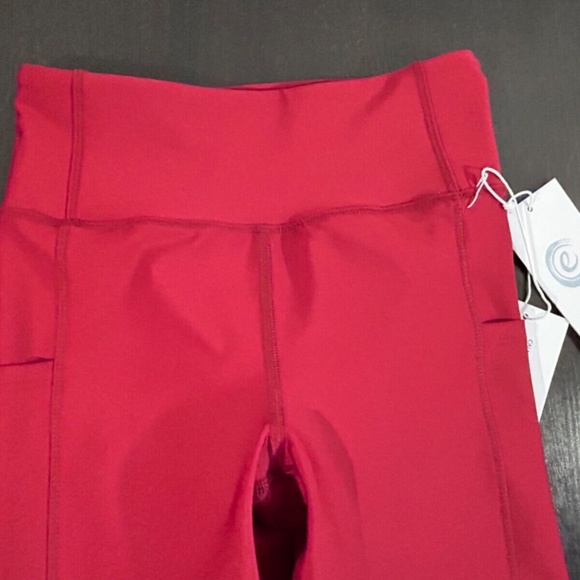 Johnny Was Calme Endure High Waist Leggings 7/8 With Pockets Size XS - Picture 6 of 8